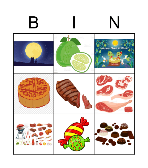 節慶 Bingo Card