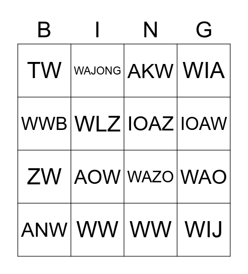 Stelsel Sociale Zekerheid Bingo Card