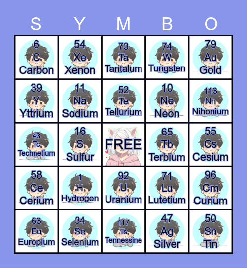 SCIENCE 10 Bingo Card