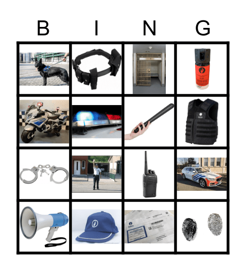 DE POLITIE Bingo Card