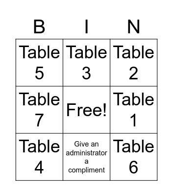 Effective Student Feedback Bingo Card