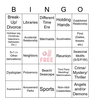 SOOBFEST Bingo Card