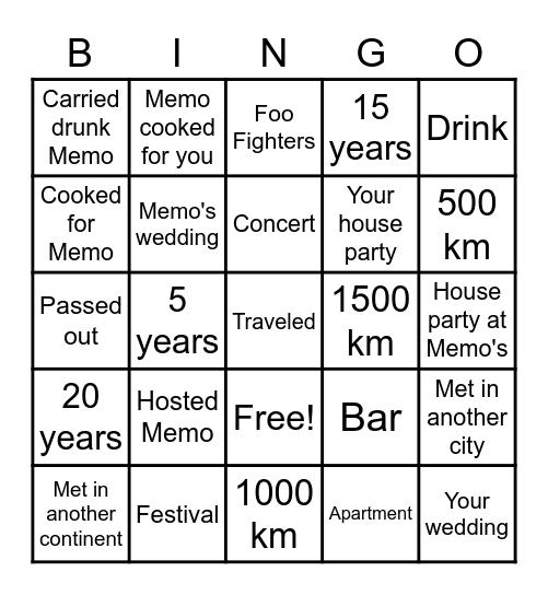 #XL-82-22 bullshit bingo Card