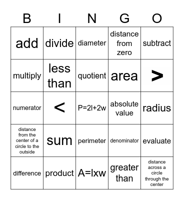 IKM Quiz Words Bingo Card