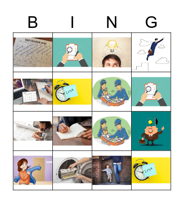 PHRASAL VERBS Bingo Card