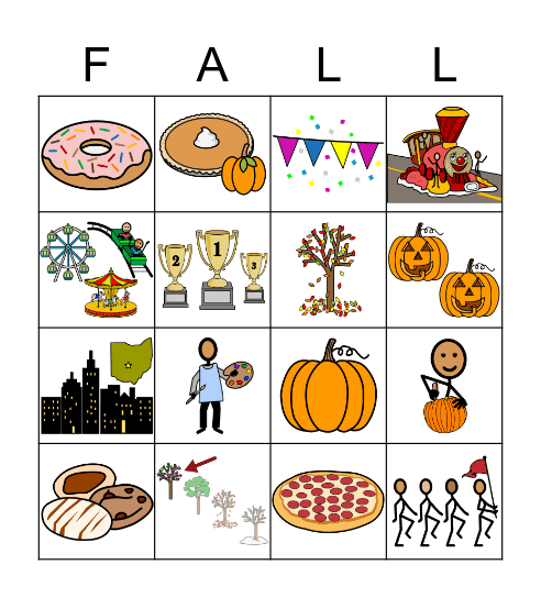 Pumpkin Show Bingo Card