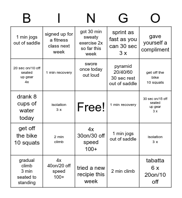 Dana's Spin Bingo Night Bingo Card