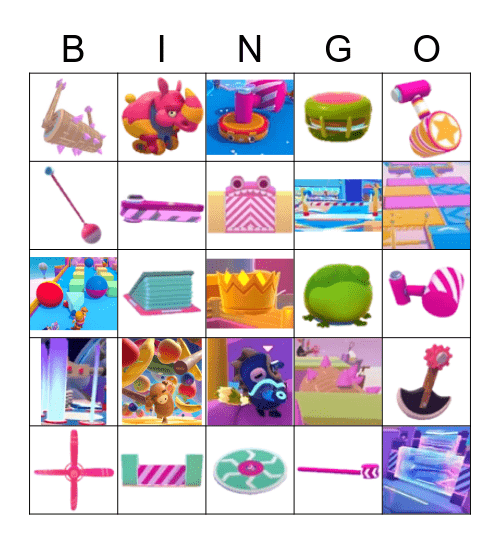 Fizz guys 1 Bingo Card