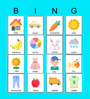 LOTERIA Bingo Card