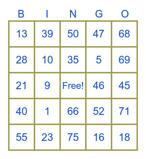 MAPITAGAN Bingo Card
