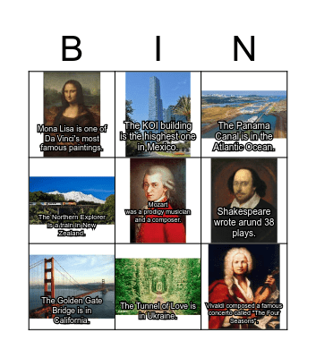 Everybody Up 6 Unit 7 Bingo Card