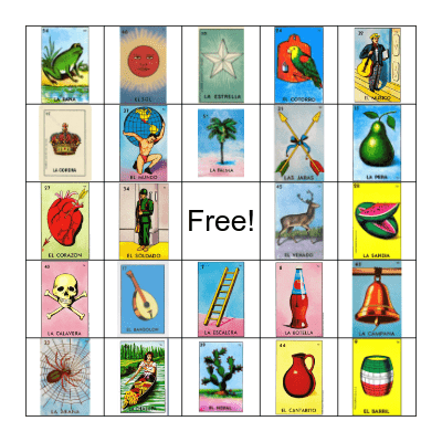 LAN LOTERIA Bingo Card