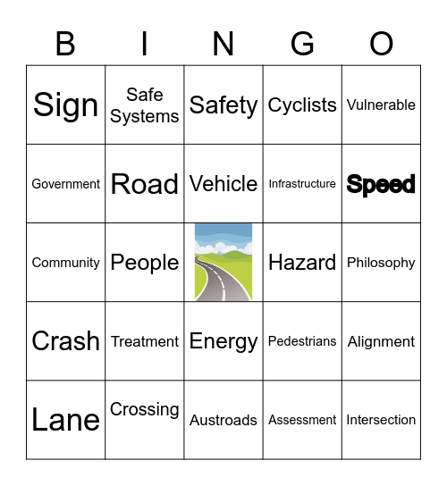SAFE SYSTEM Bingo Card