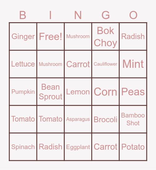RElNAOIVE Bingo Card