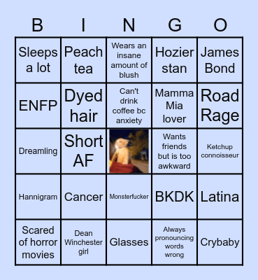 mari's Bingo Card