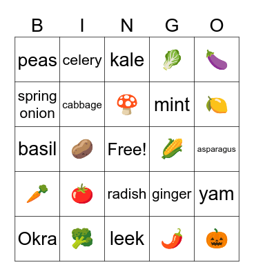 Juria's Bingo Card