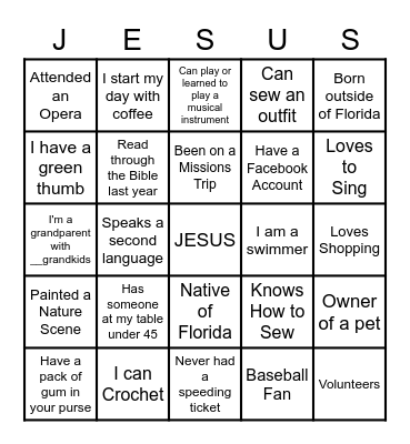 WOM Women's Conference 2022 Bingo Card