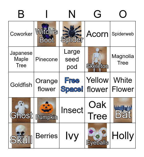 Wilderness Walk Bingo Card