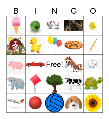 Slumber Party Bingo Card