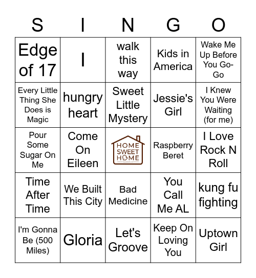 WMU HOMECOMING 2022 Bingo Card