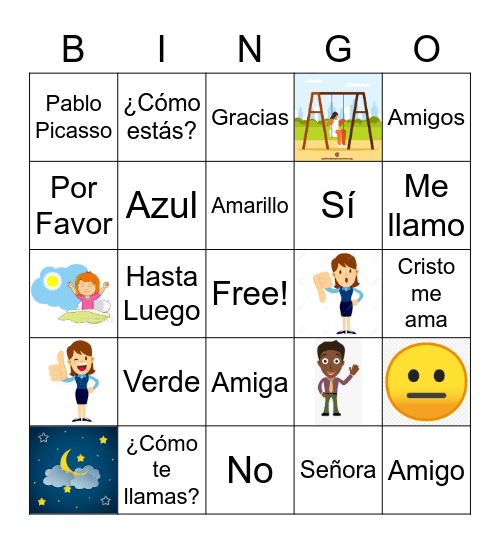 Unit 1 - 2nd Grade Bingo Card