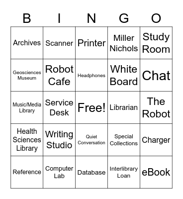 FSE Bingo Card