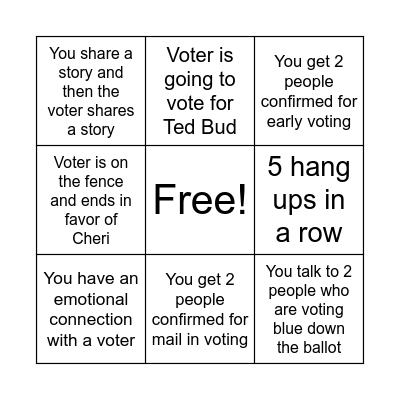 Swing NC BINGO! Bingo Card