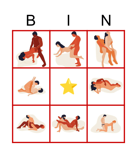 KAMASUTRA Bingo Card