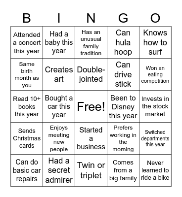 OCTOBER ALL HANDS Bingo Card