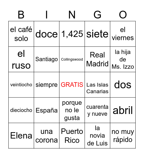 Ch. 0.0--DICTADO--preguntas Bingo Card