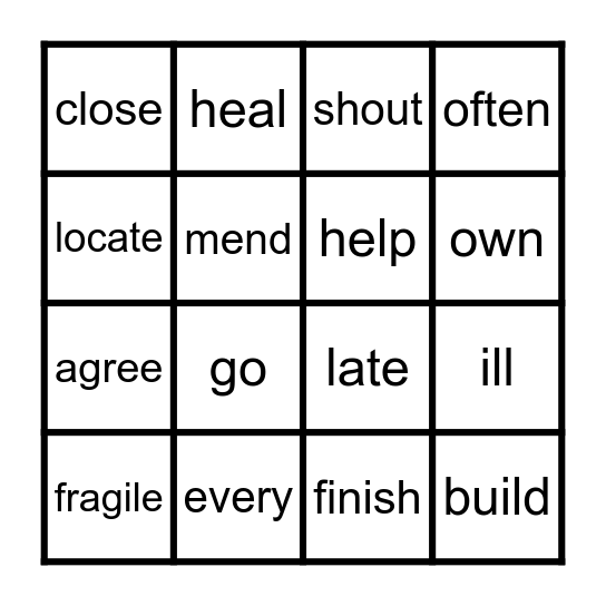 synonym-bingo-card