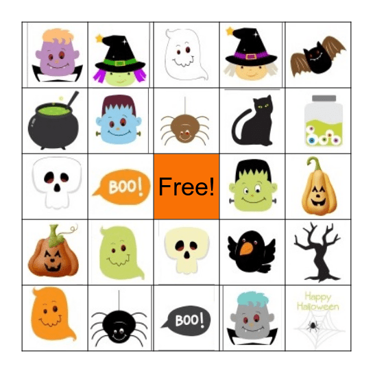 HALLOWEEN BINGO Card