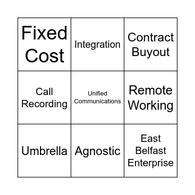 Smooth Bingo Card