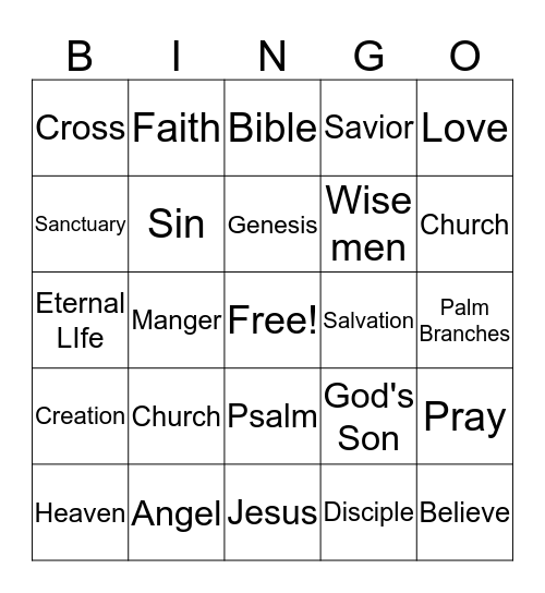 Fall Season Bingo Card