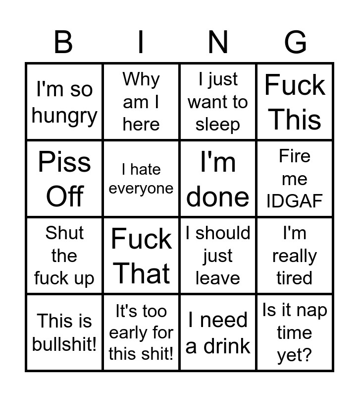 work-vocabulary-bingo-card