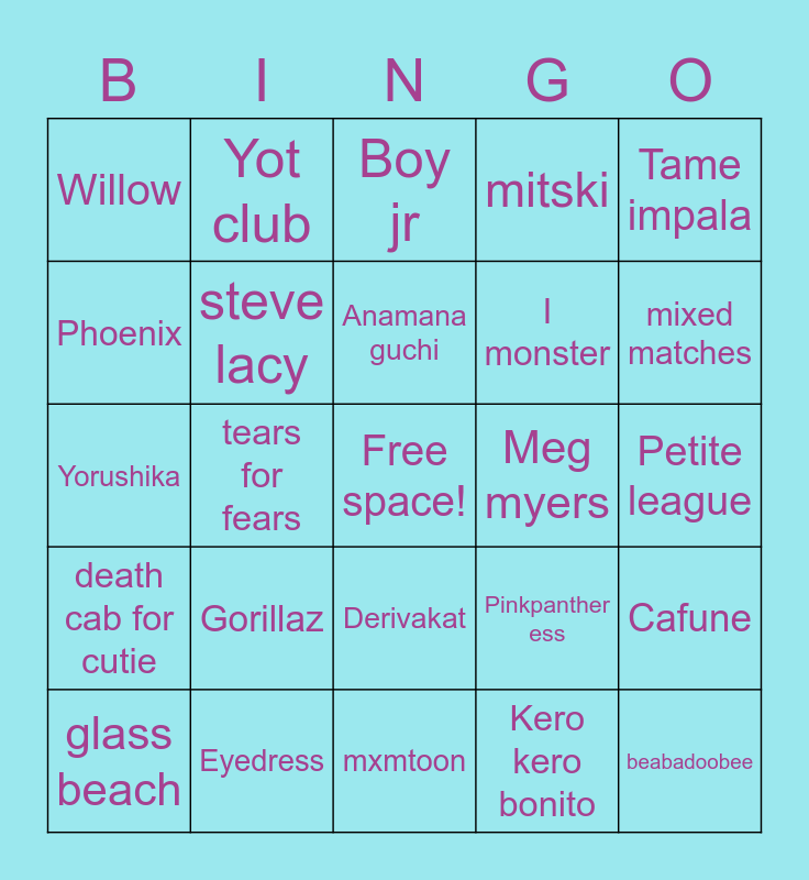 what-music-do-you-have-in-common-with-riff-bingo-card