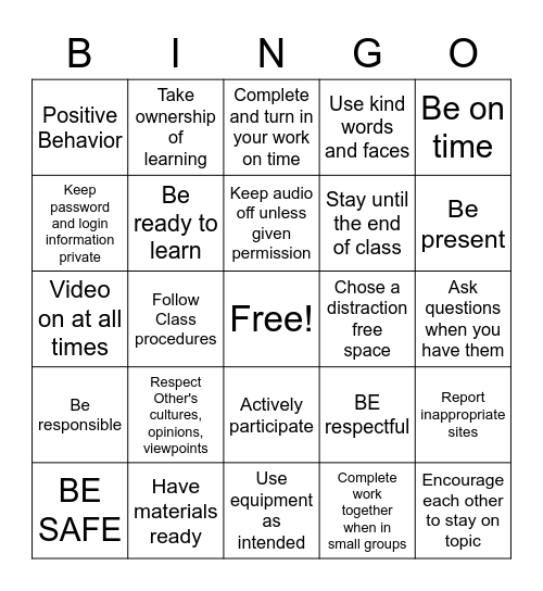 ajlsjdlfkja sgj asd Bingo Card