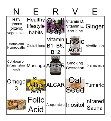 Natural Regeneration  Bingo Card