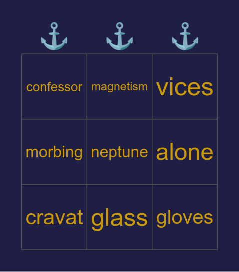 Crozier birthday bingo! Bingo Card