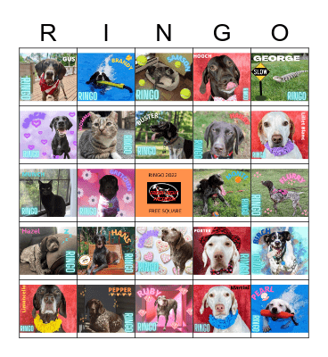GSPRNJ RINGO 2022 Bingo Card
