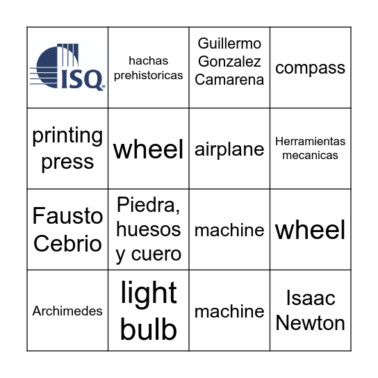 Rock, web, scissors Bingo Card