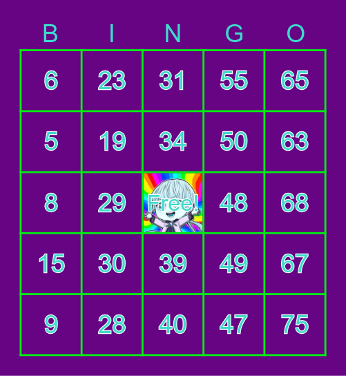 MMSH Bingo BASH Bingo Card