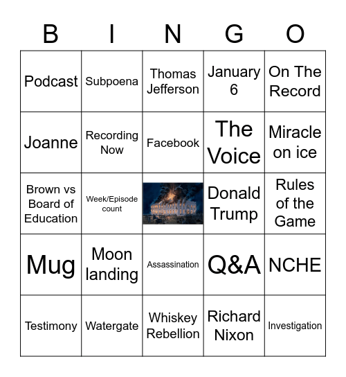 HMASDC - 10/14/2022 Bingo Card