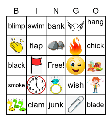 Unit 5 Bingo Card