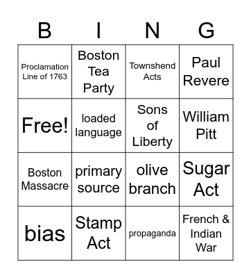 #thestruggleisreal Bingo Card