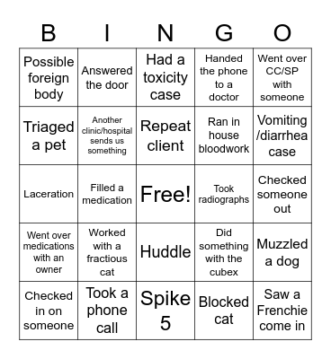 VEG Boston Bingo! Bingo Card