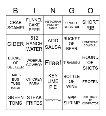 NATIONAL I LOVE YOU DAY Bingo Card