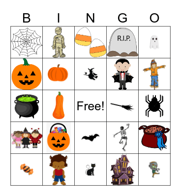 10/14/2022 Halloween Chili Cook Off Bingo Card Bingo Card