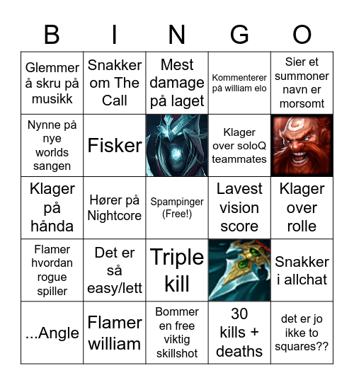 Jørgen free real estate bingo card Bingo Card