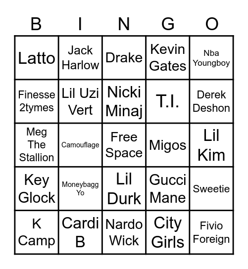 THE VAULT TRAP Bingo Card